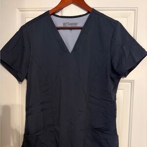 Grey's Anatomy Charcoal Short Sleeve Women's Top